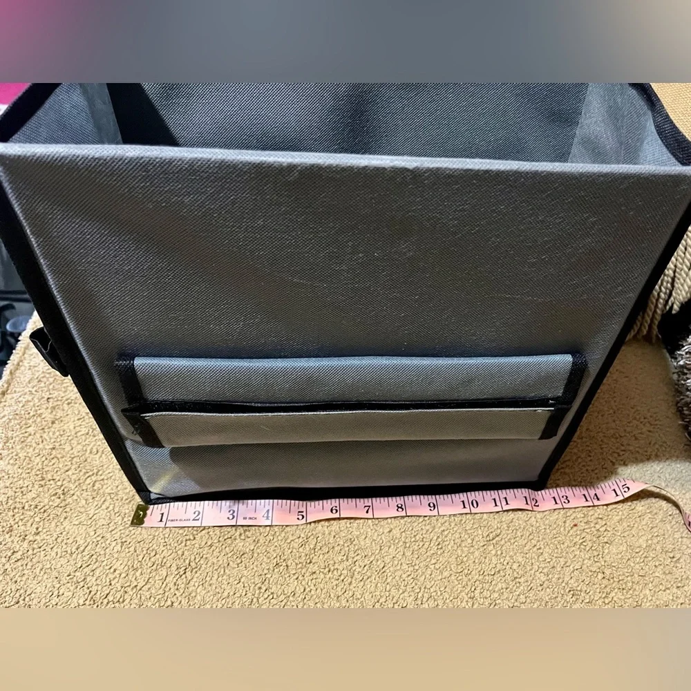 GRAY/BLACK STORAGE ORGANIZER CUBBY SET (VARIOUS SIZES) (GREAT FOR RESELLERS)